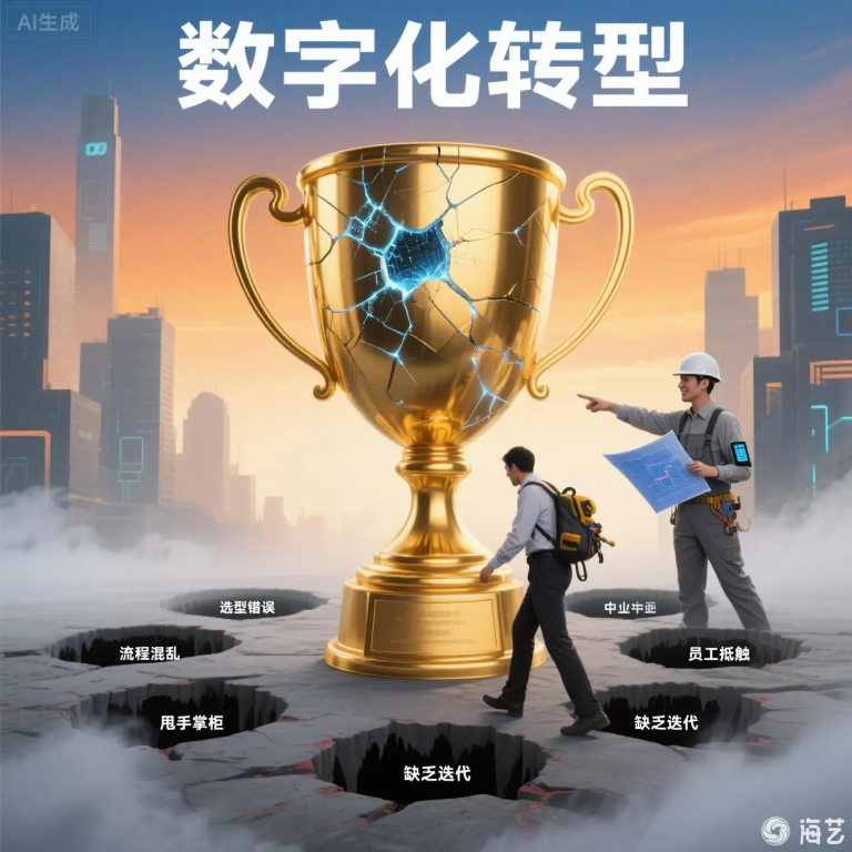 警惕！中小制造企业数字化转型的五大致命陷阱 