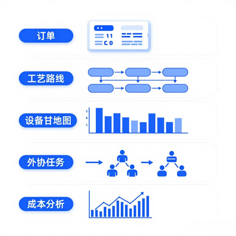 摩杰斯APS驱动的模具生产管理系统：破解单件小批量高精度制造的排程难题 