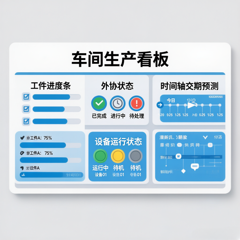 精准掌控每一分钟：摩杰斯生产管理系统如何实现机加工行业的深度进度管控 
