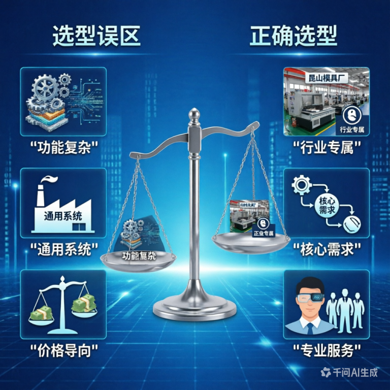 昆山模具厂如何选择适合的生产管理系统？苏州地区模具企业选型实战指南 