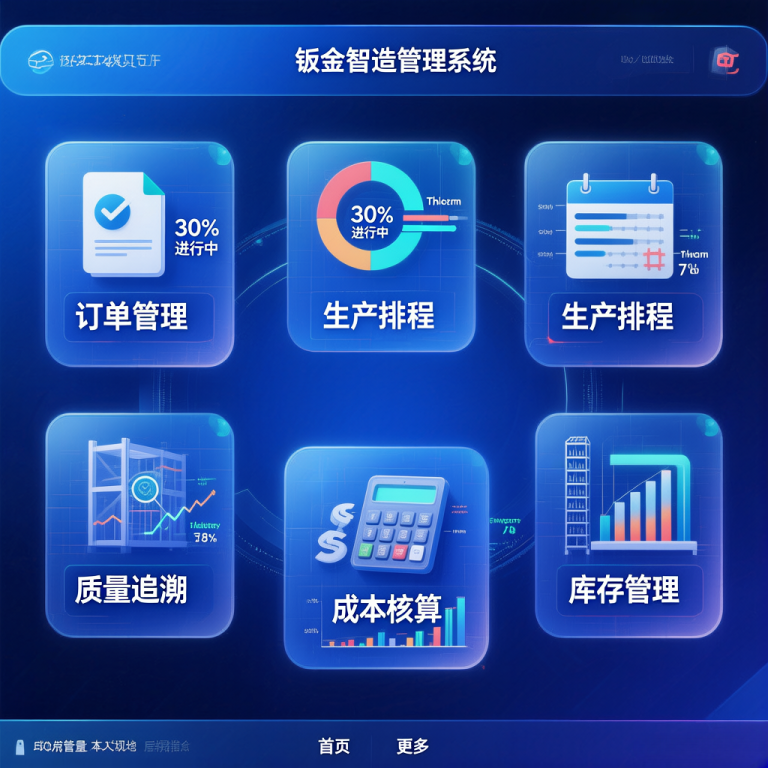 中小钣金厂该用什么管理软件？这5个功能缺一不可 