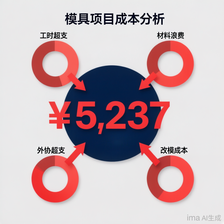 一套模报价30万，做完发现只赚了5000块？模具厂成本黑洞怎么破 | 摩杰斯14年实战
