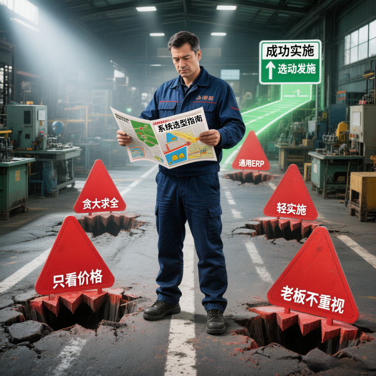花50万上大系统，最后只用了报工？中小模具厂选型避坑指南 | 摩杰斯实战 