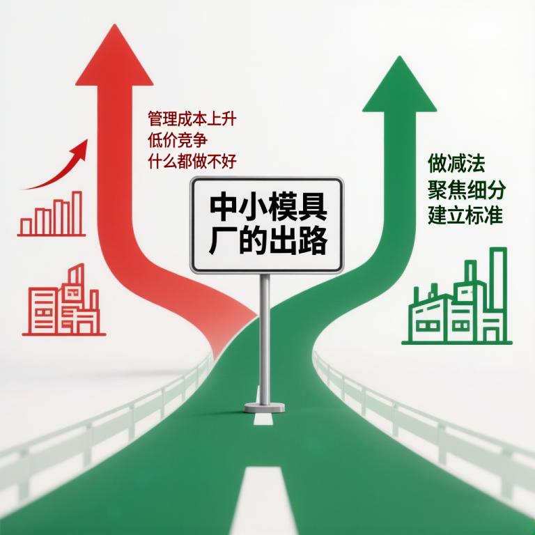 模具厂越做越大，利润越做越少？中小模具厂的出路不是做大，是做专 | 摩杰斯行业观察