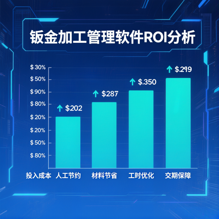 钣金加工管理软件投资回报分析：14年行业经验的真实数据验证