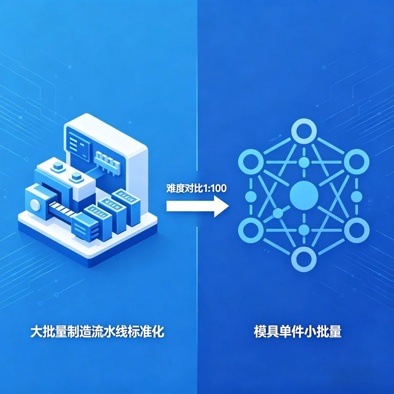 制造业分类误区：大批量制造简单，模具单件小批量才最难管控