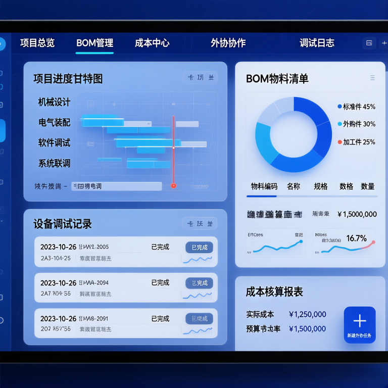自动化设备管理系统避坑指南：非标自动化企业数字化转型五大陷阱与成功策略