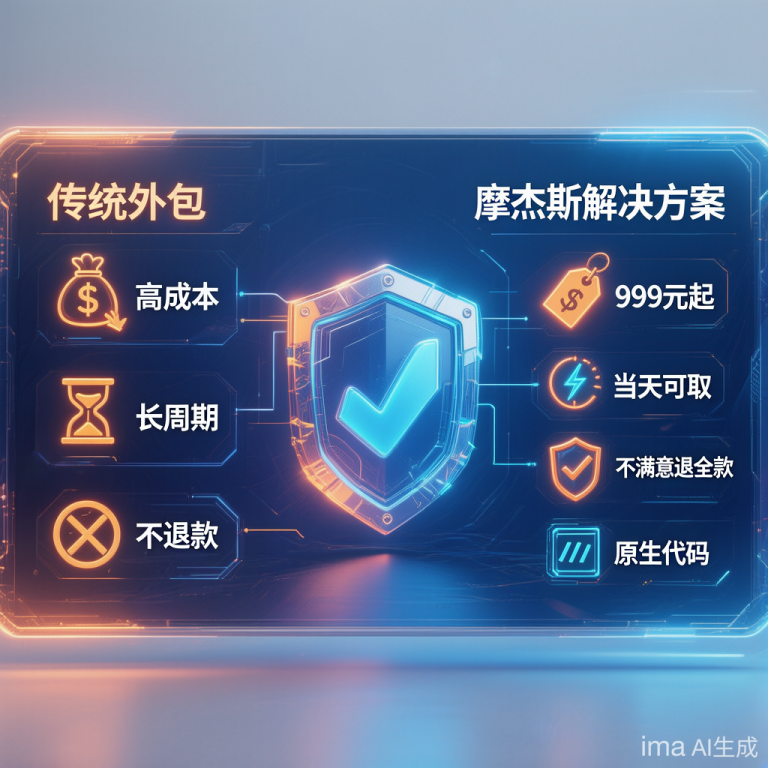 说个反常识：不满意退全款app开发，其实不用花几万块