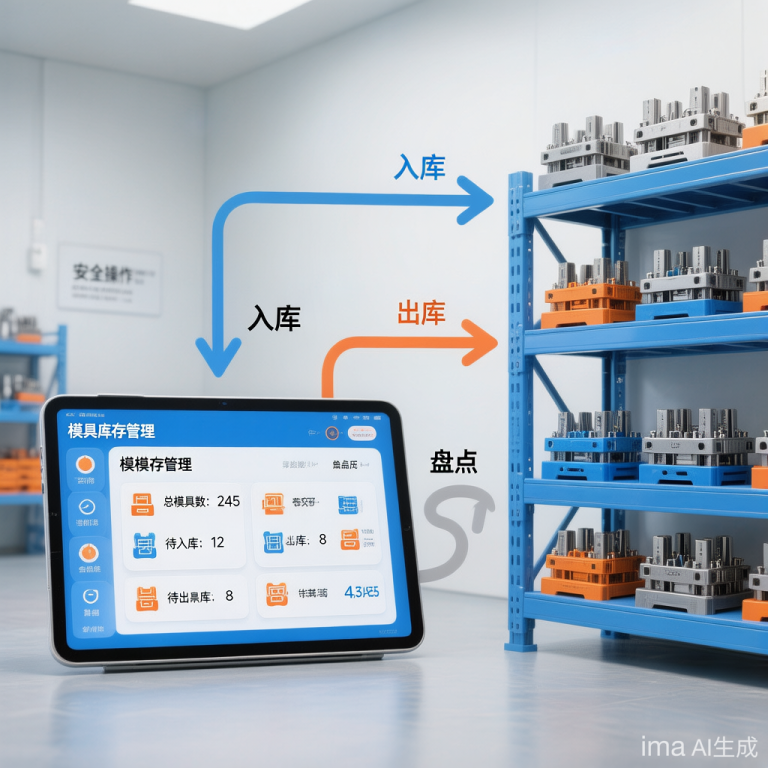 模具仓库智能管理系统选购指南：精准解决找模、领料、外协对账三大痛点 