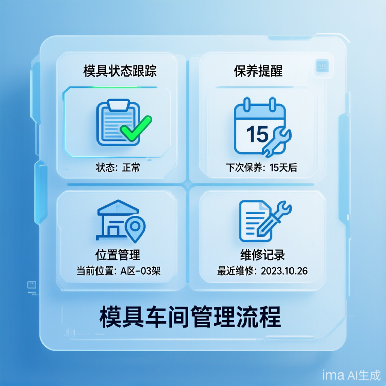 模具管理系统如何减少停机时间：车间卡点解决方案与实战经验