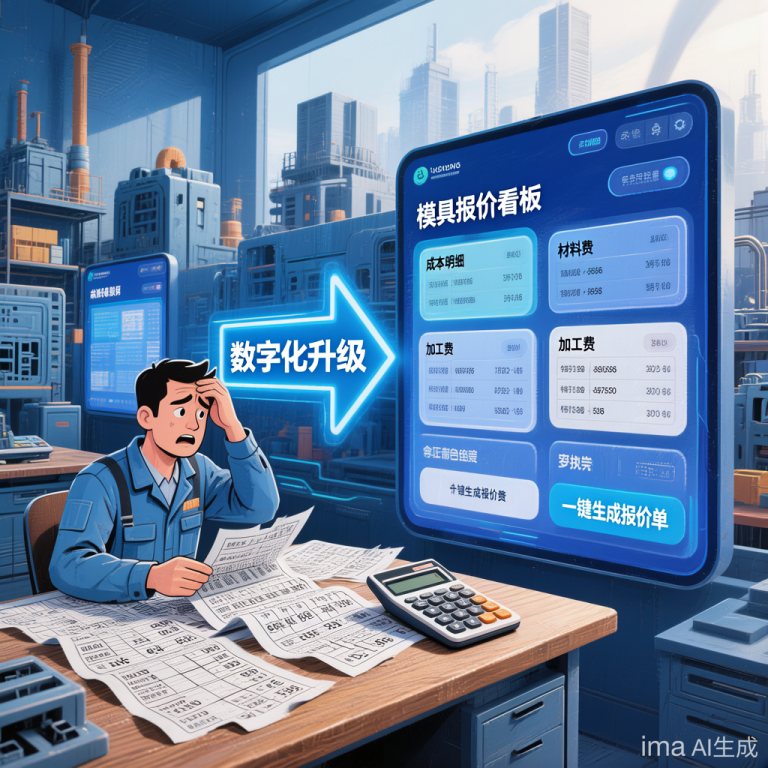 模具报价软件怎么选？14年行业经验教你算准成本，告别报价亏单