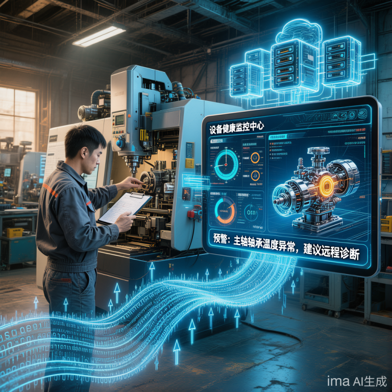 数控机床远程维护管理平台：中小模具厂设备维护降本增效的实用方案 