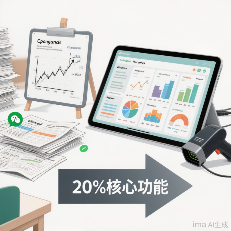 中小厂生产管理软件选型避坑指南：如何用20%功能解决80%现场难题？
