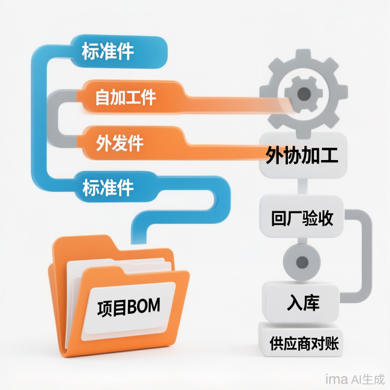 外协加工管理软件哪家好？先别看功能清单，看它能不能管住BOM投单 