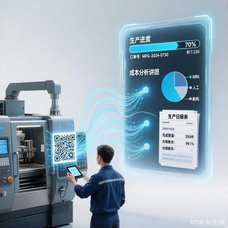 模具机加工厂为什么需要生产报表自动生成系统？告别手工统计与成本糊涂账 