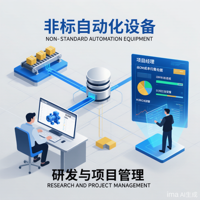 非标自动化项目利润去哪了？用Moges PMS9算清每一分成本，堵住利润漏洞