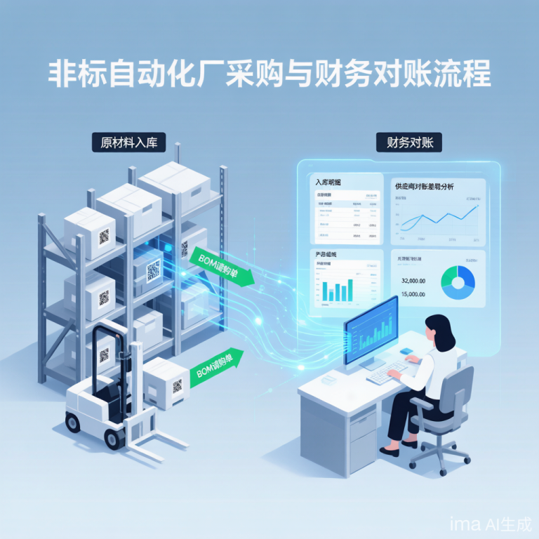 非标厂采购对账总出错？选对采购对账管理软件，告别人工核对省人力