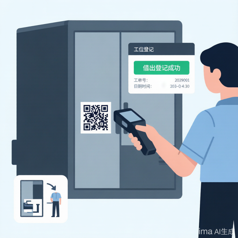 治具借还登记系统：中小机加工车间告别"治具找不到"的数字化解决方案 