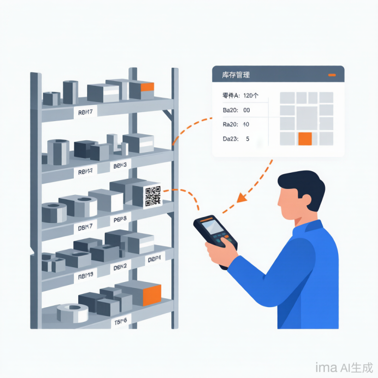 散件库存混乱怎么解决？机加工中小工厂从零到一的实战管理方案
