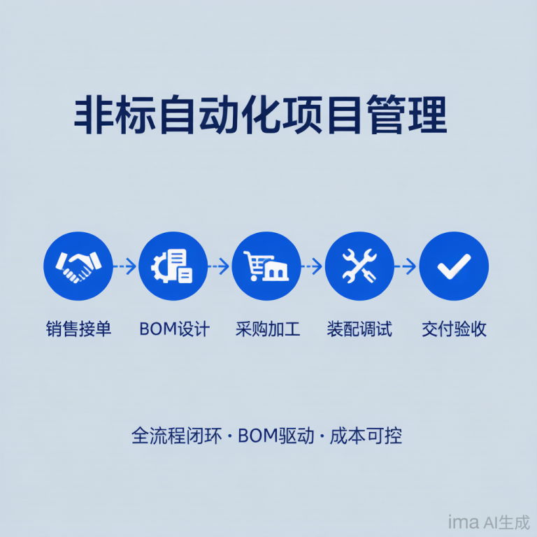 避开3个常见坑，选对适合你的非标自动化项目管理解决方案