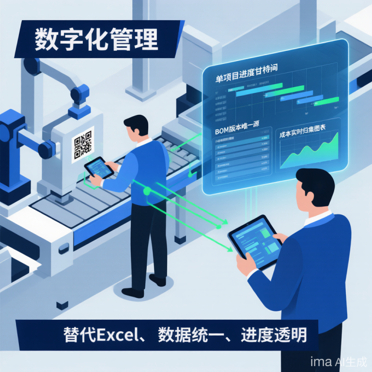 中小厂替代Excel管理自动化项目的真实痛点与落地指南