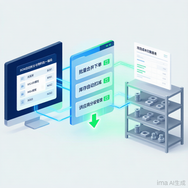 非标厂隐形利润黑洞：理顺标准件采购流程，一年省下30万纯利 
