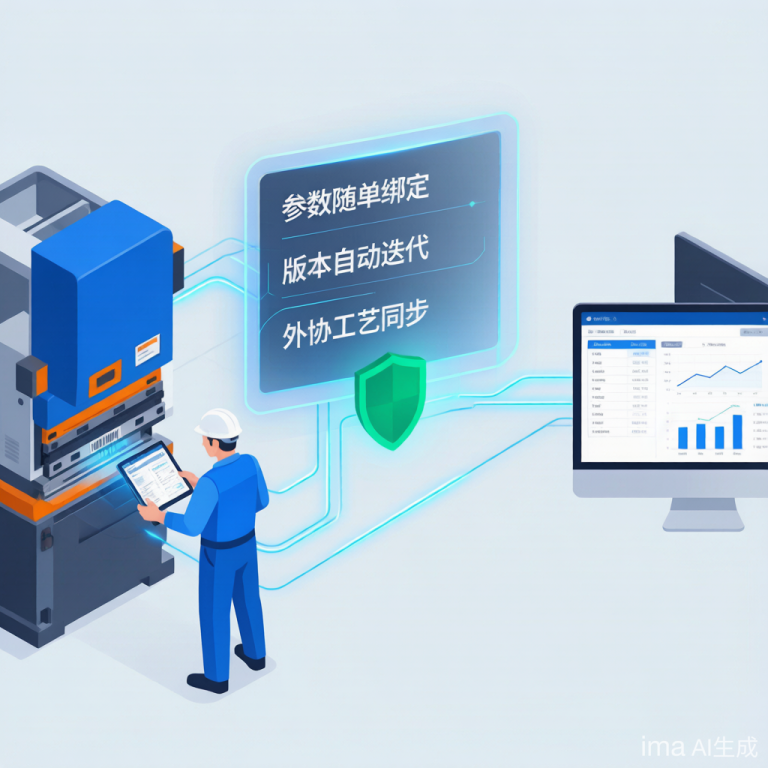 钣金折弯工艺管理避坑指南：别花十几万买了个电子台账
