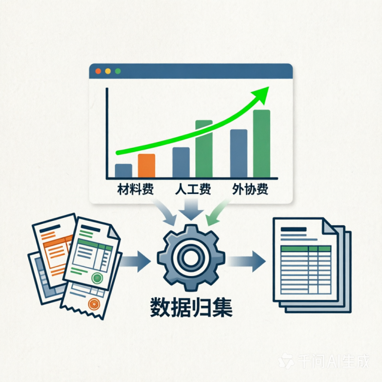非标自动化厂用项目费用管理软件，算清每一分项目成本 