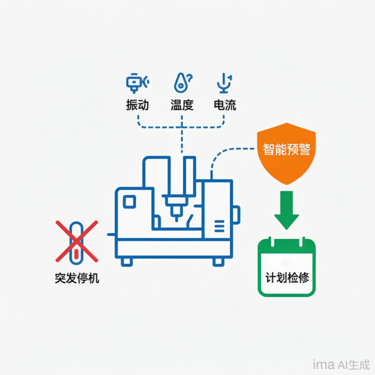 模具车间设备故障预警系统：从"坏了再修"到提前3天预判，避免突发停机亏大钱 