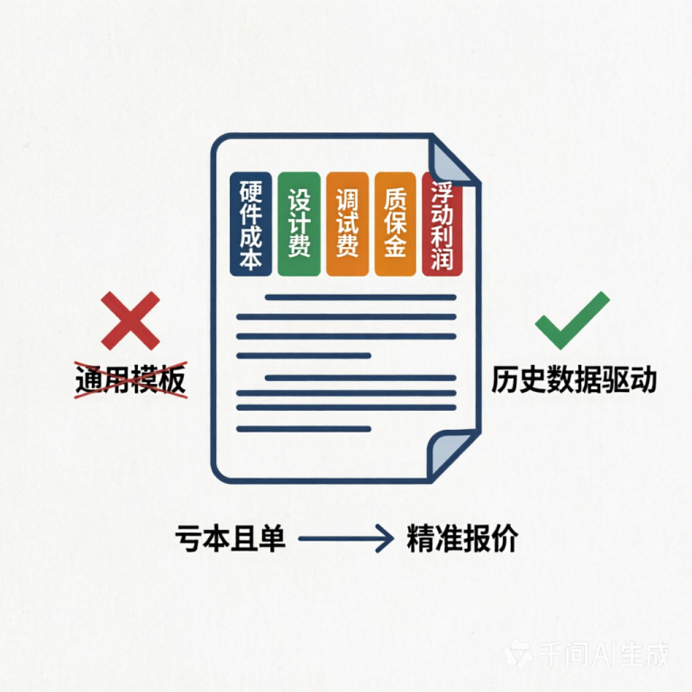 非标自动化设备报价单模板避坑指南：5项必备内容+2大常见误区，告别亏本丢单 