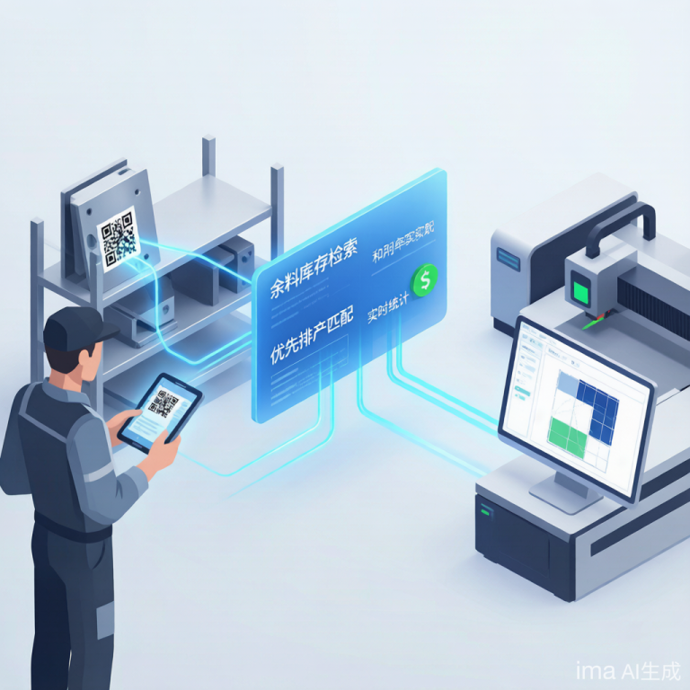 钣金厂激光切割余料利用率提升实战：别只买套料软件，3步落地省出纯利润