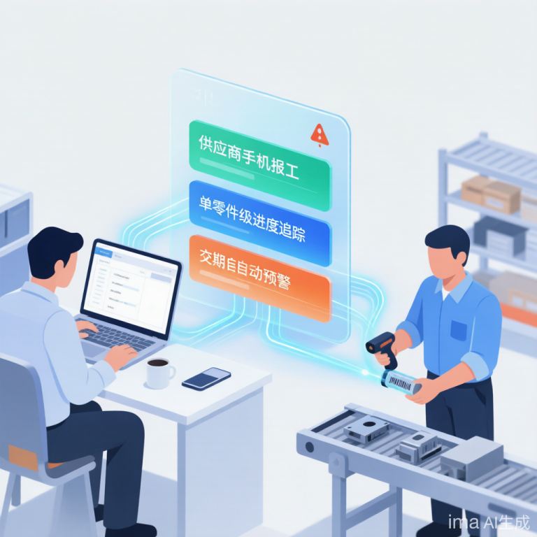 非标自动化外协进度失控？用对跟踪软件，告别延期赔款与信息黑洞