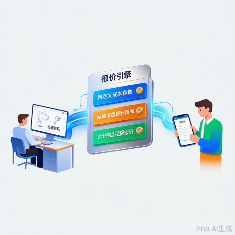 激光切割钣金报价软件怎么选？中小厂3大选型标准+3个避坑指南 