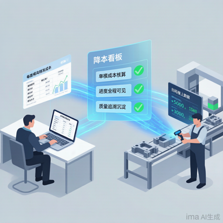 降低模具生产成本的软件怎么选？算清账+堵漏洞实战指南