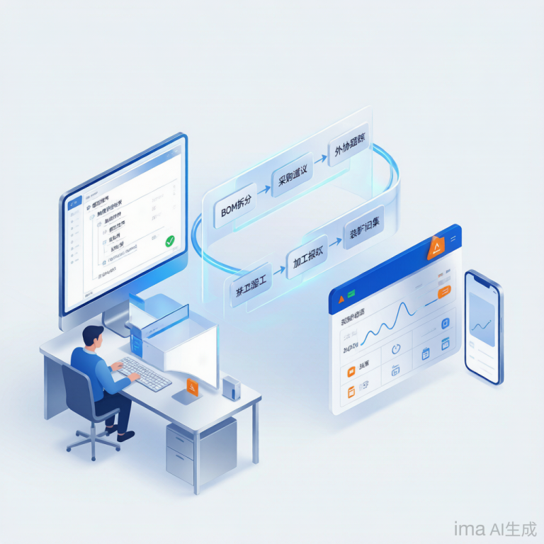 非标自动化项目全流程管理系统：破解延期超支痛点，从BOM驱动到成本自动归集实战指南