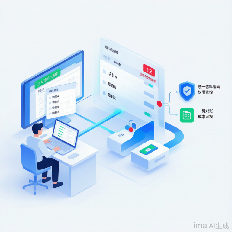 非标自动化采购管理系统选型：解决缺件错买与BOM脱节的实战指南 