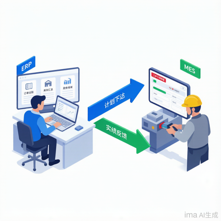 钣金MES和ERP区别详解：别以为上了ERP就不用MES，理清定位少花冤枉钱