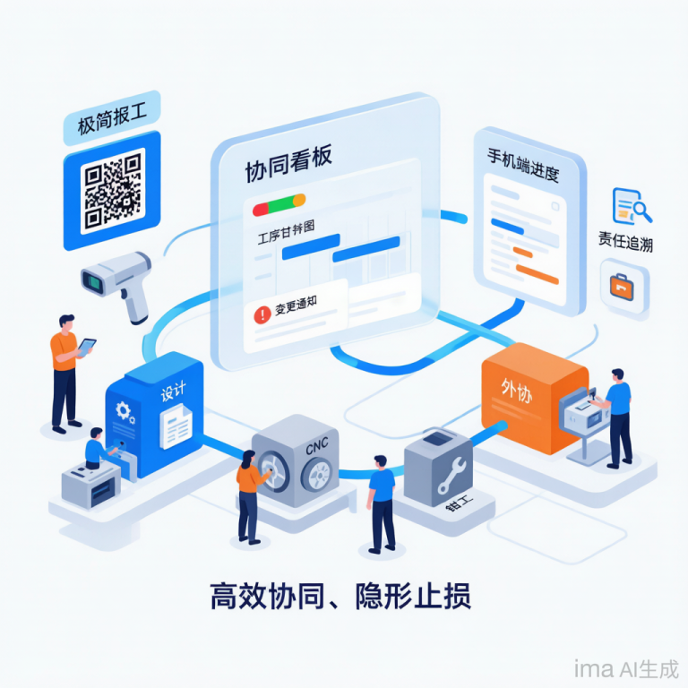 模具车间协同乱致隐形亏损？多人协同生产系统选型与落地实战指南