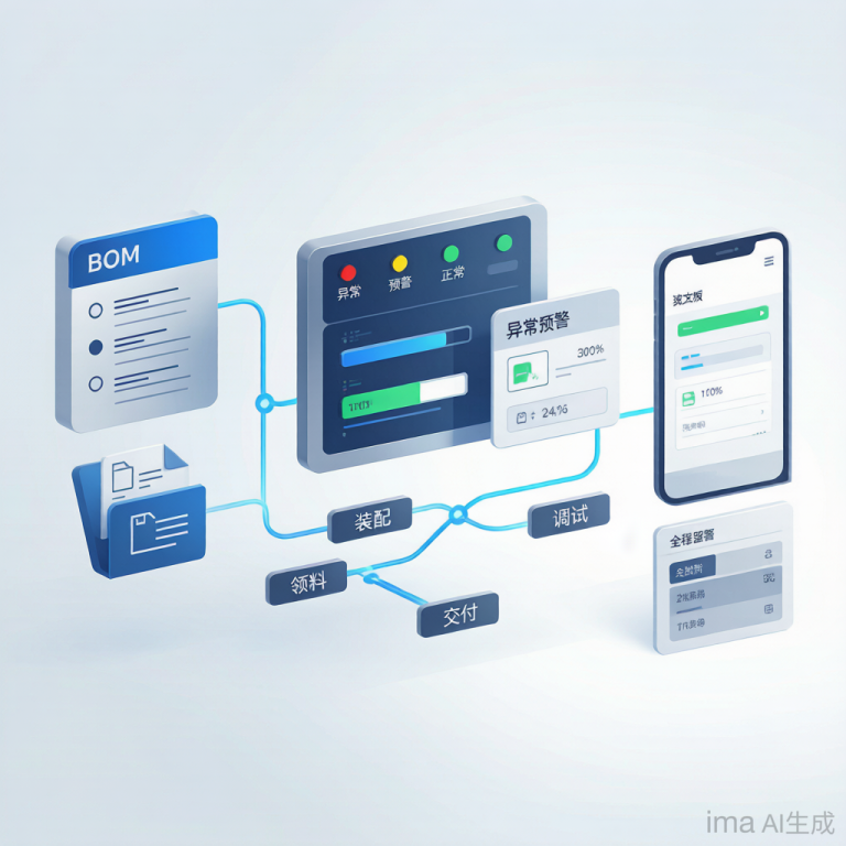 非标装配拖期赔违约金？三大痛点拆解与BOM驱动全流程管理实战 
