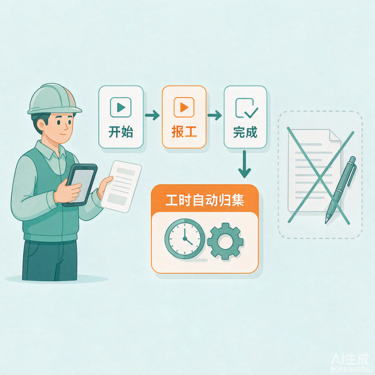 扫码报工：车间不用纸笔，机加工生产管理系统让进度一扫就知道 