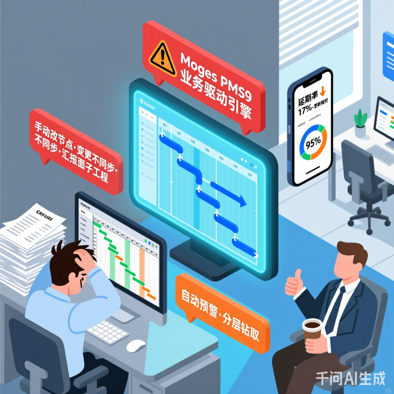 非标自动化项目甘特图工具：为何沦为摆设？业务联动才是破局关键 