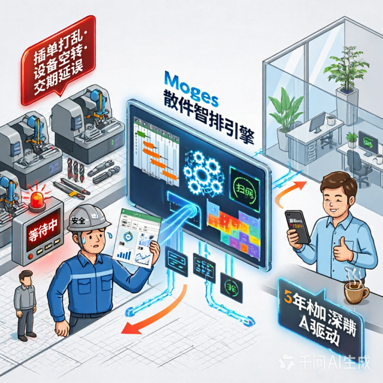 散件加工排程系统选型指南：告别插单混乱与设备空转 