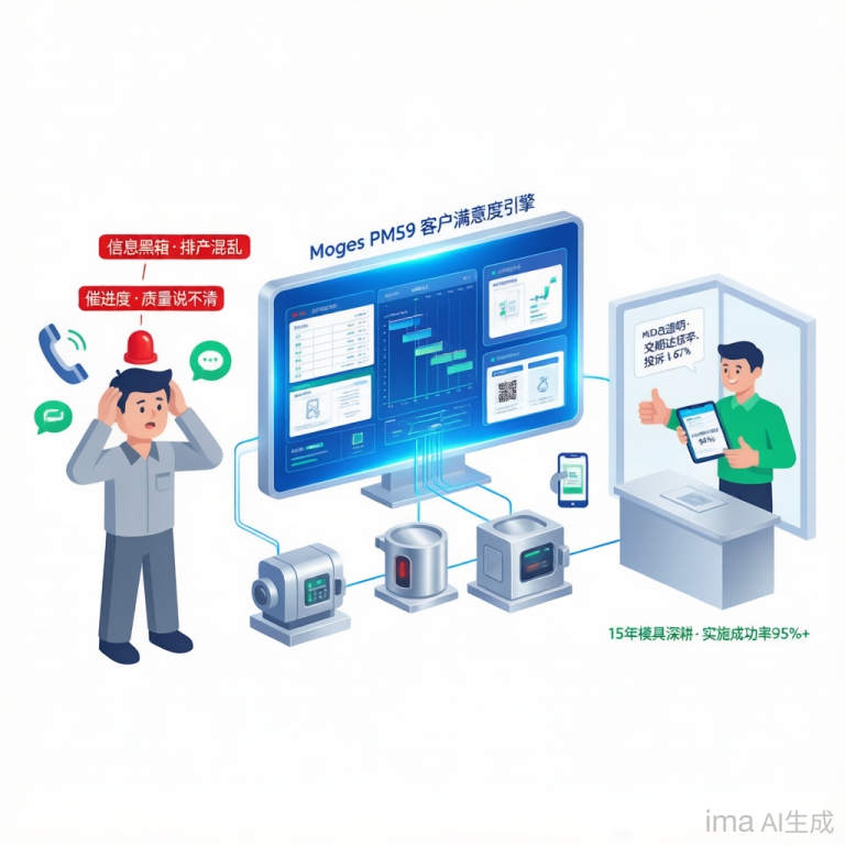 模具厂客户满意度提升指南：选对生产管理系统，留住老客户就是保营收