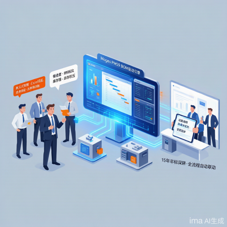非标厂老板救火指南：用BOM驱动的生产管理软件理顺全流程