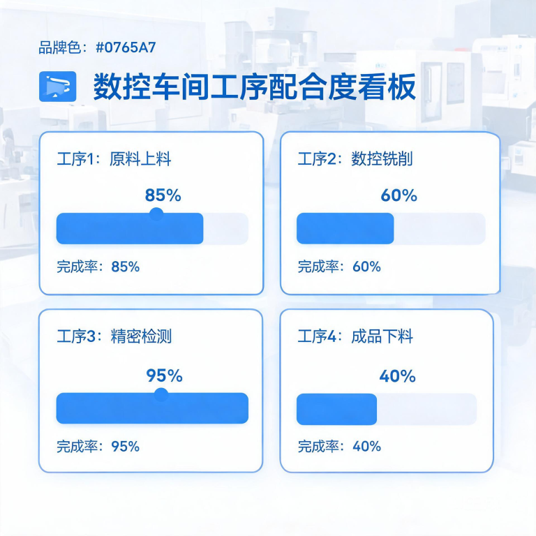 模具加工进度实时跟踪软件：车间老板必须装的一双眼睛