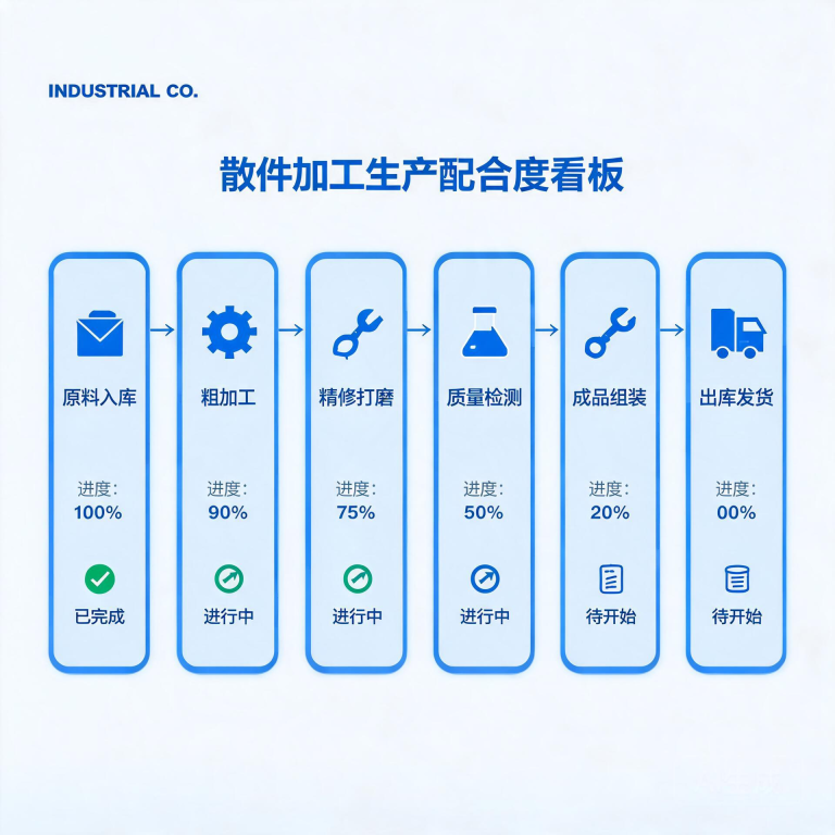 散件生产进度延迟怎么管？模具厂老板必看的三步落地法 
