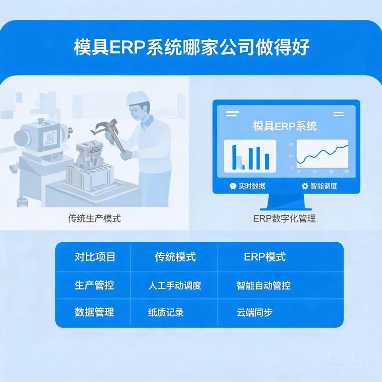 模具生产管理系统哪家公司做得好？14年行业老兵的选型标尺与服务商对比 