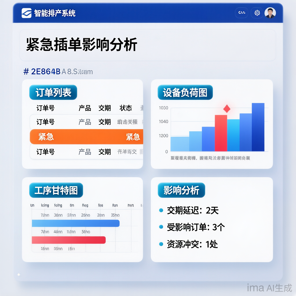 解决紧急插单的排产软件选型指南：模具/机加工厂应对插单混乱的实战策略 