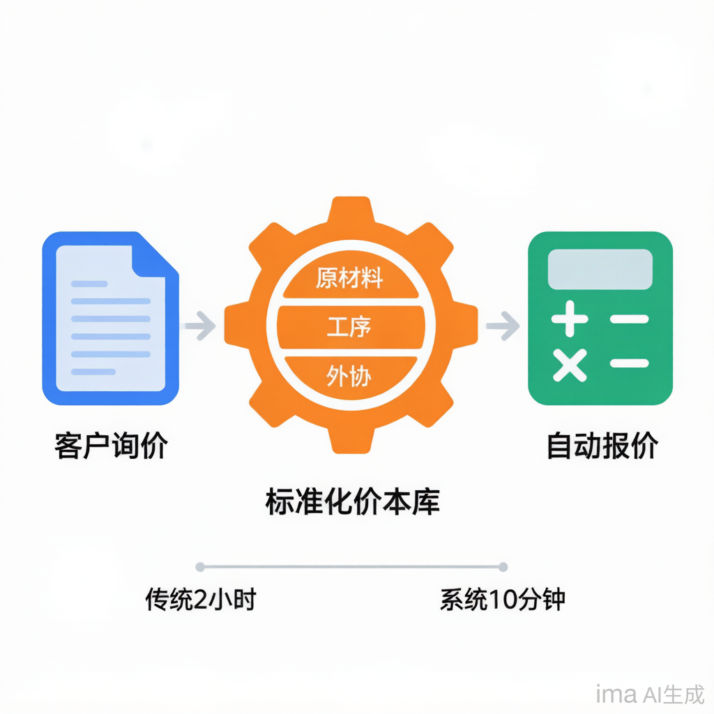 钣金报价慢的原因和解决方案：中小钣金厂如何从2小时缩短到10分钟出报价 