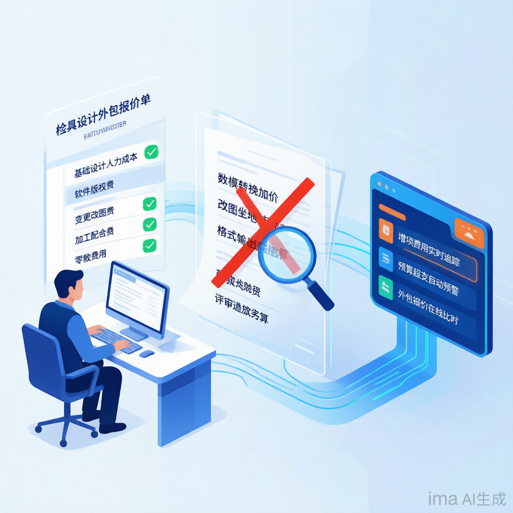 检具设计外包费用明细全拆解:5大隐形收费陷阱+正规报价模板,帮你避开预算超支的坑